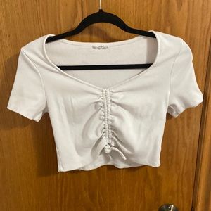 White tie-middle top